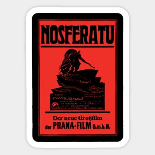 Nosferatu (red) Sticker